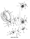 Motor, idler & belt