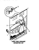 159p3 side exhaust deflector kit