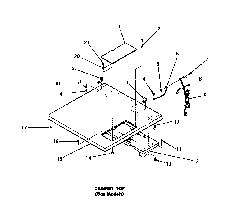 CABINET TOP