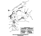 Amana LG1009W/P1177602WW gas valve, igniter & gas conversion kits diagram