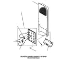 Amana CE8507W/P1163609WW heater box assembly (original) diagram
