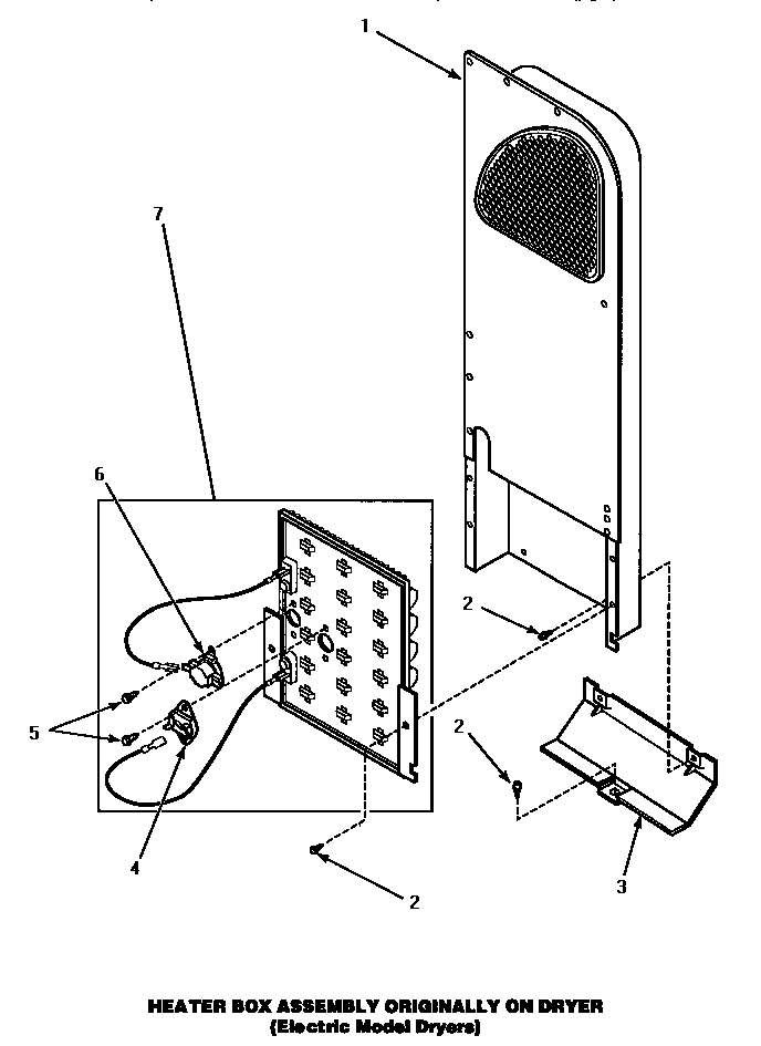 Heater box assembly (original)