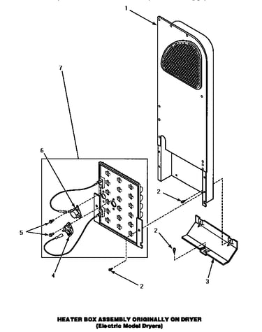 Heater box assembly (original)