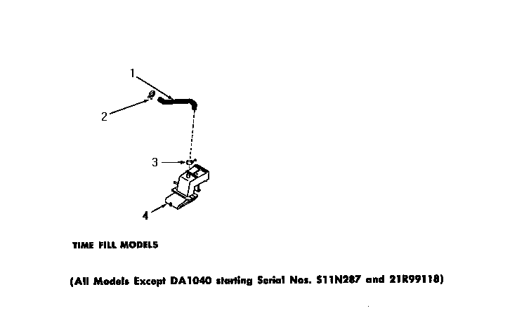 Water inlet & filler hose