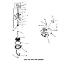 Speed Queen DA6223 23907 & 24304 pump assemblies diagram