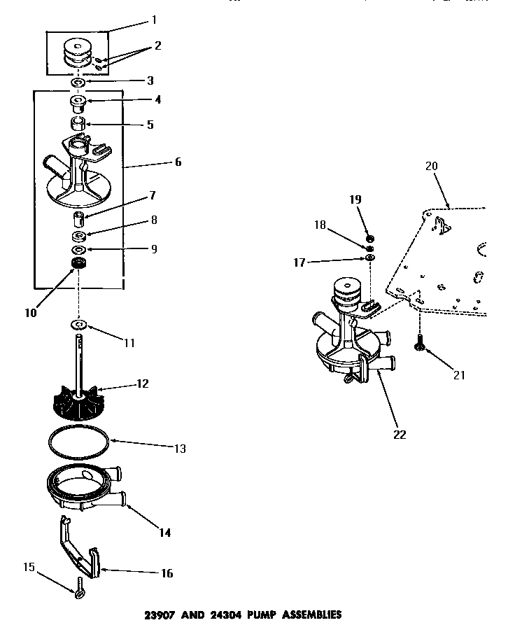 23907 & 24304 pump assemblies