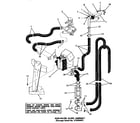 Speed Queen DA6223 suds-water saver assembly diagram