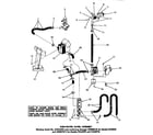 Speed Queen DA6223 suds-water saver assembly diagram