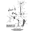 Speed Queen DA6223 suds-water saver assembly diagram