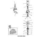 Speed Queen DA6223 main bearing assembly diagram