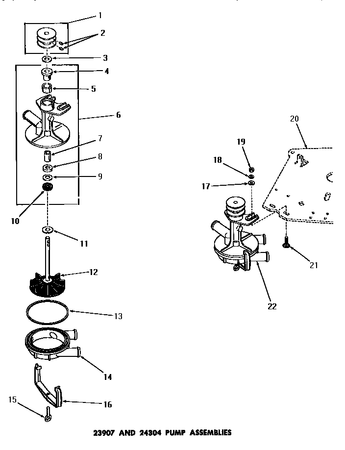 23907 & 24304 pump assemblies