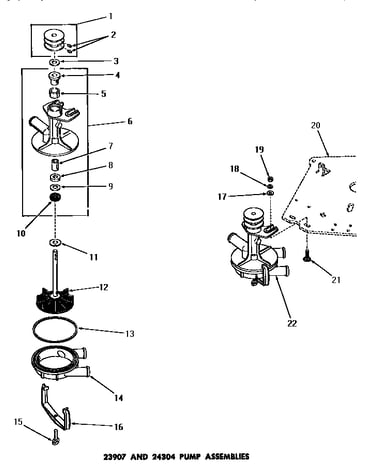 23907 & 24304 pump assemblies