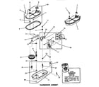 Speed Queen DA6073 transmission assembly diagram