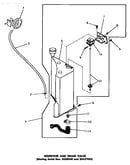 Reservoir & drain valve (starting serial s556d40 & 234j7953