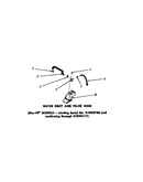 Water inlet & filler hose