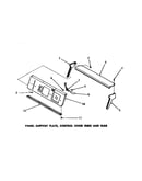 Panel support plate, control hood ends & bulb