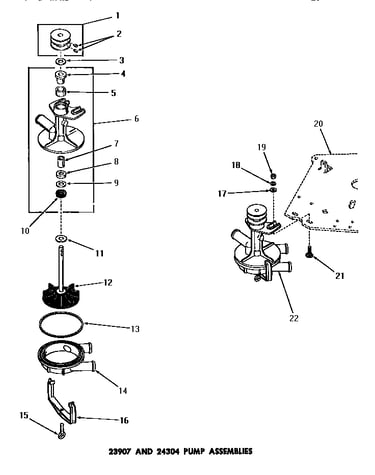 23907 & 24304 pump assemblies