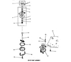 Speed Queen DA6100 25178 pump assembly diagram