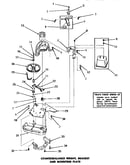 Counterbalance weight, bracket & mounting plate