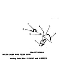 Water inlet & filler hose
