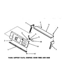 Panel support plate, control hood ends & bulb