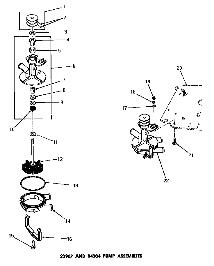 23907 & 24304 PUMP ASSEMBLIES