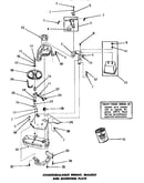 Counterbalance weight, bracket & mounting plate