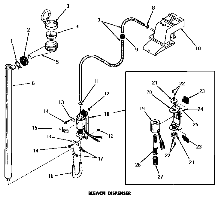 BLEACH DISPENSER