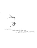 Water inlet & filler hose