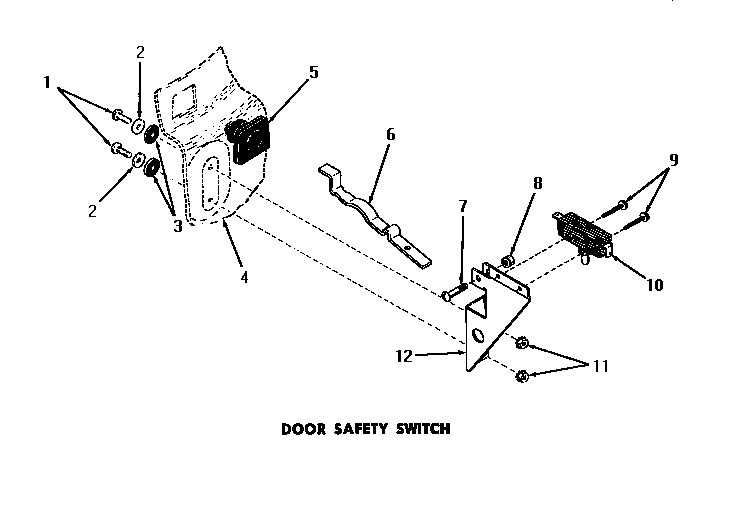 Door safety switch