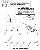 Power cord, wire & terminals