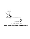Water inlet and filler hose