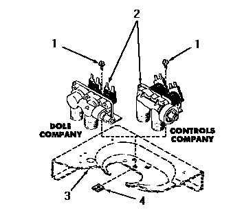 MIXING VALVES (STARTING S11N287 & 21R99118)