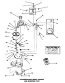 Counterbalance weight, bracket & mounting plate