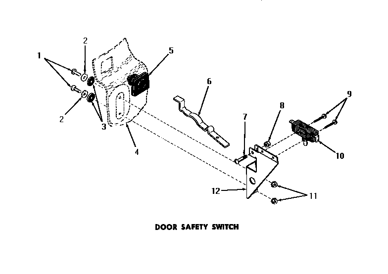 Door safety switch