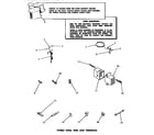 Speed Queen FA6123 power cord, wire & terminals diagram