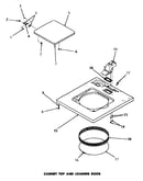 Cabinet top & loading door