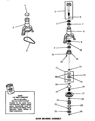 Main bearing assembly