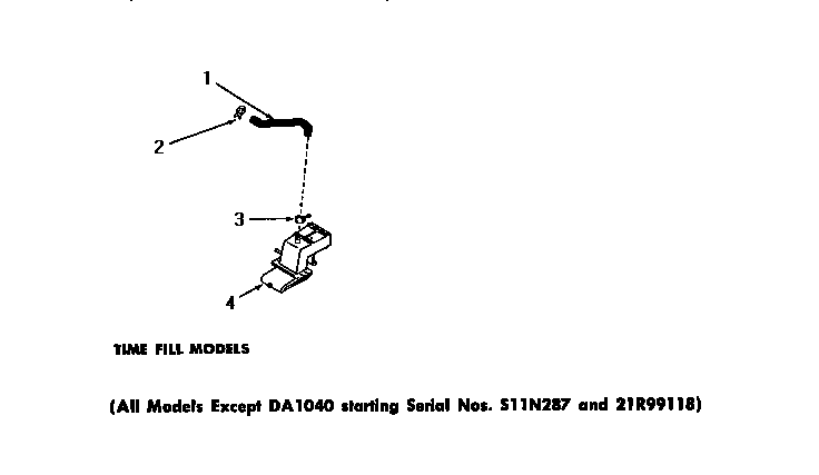 Water inlet & filler hose