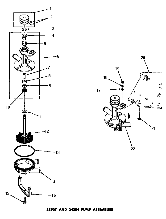23907 & 24304 pump assemblies