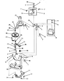 Counterbalance weight, bracket, mtg plate and trans. belt