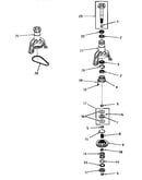 Main bearing assembly and spin belt