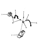 Water inlet and filler hose