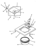 Cabinet top and loading door
