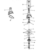 Main bearing assembly and spin belt