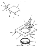Cabinet top and loading door