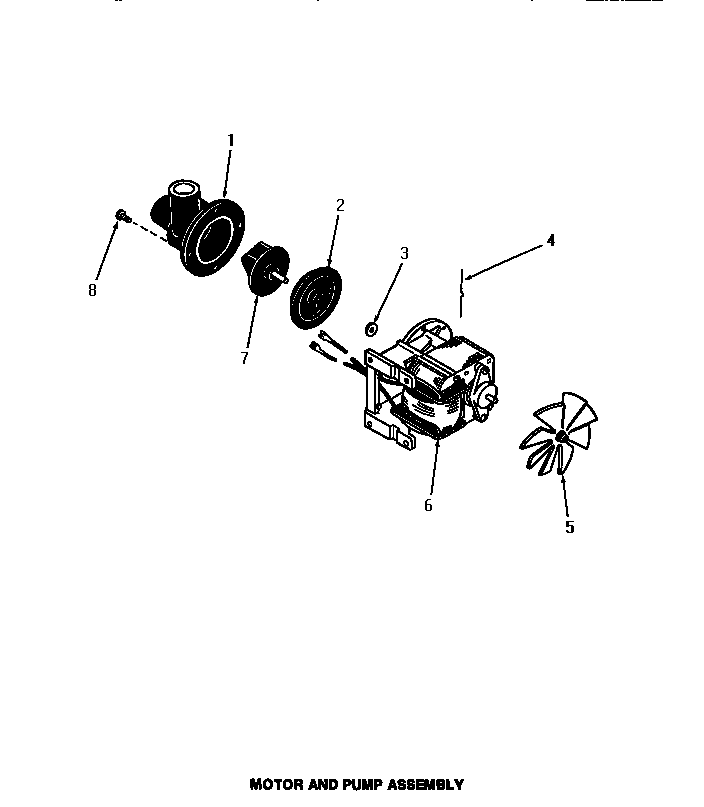 Motor & pump assembly