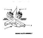Speed Queen FA6312 mixing valve assembly diagram