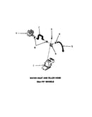 Water inlet & filler hose