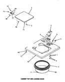 Cabinet top & loading door